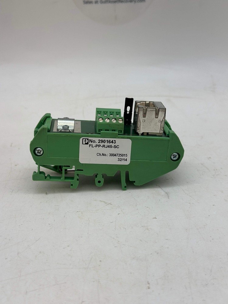 Phoenix Contact 2901643 FL-PP-RJ45-SC Patch Panel (Used)