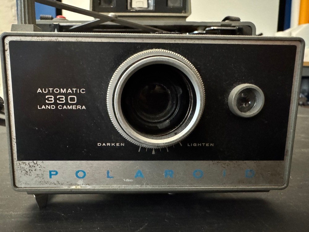 Vintage Polaroid Automatic 330 Land Camera Untested