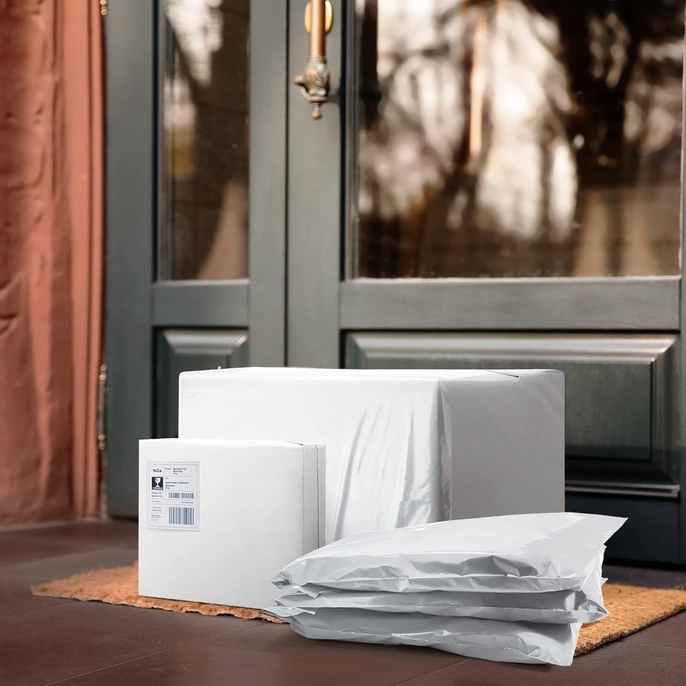 Poly Mailers 12x15.5 White 200 Pack