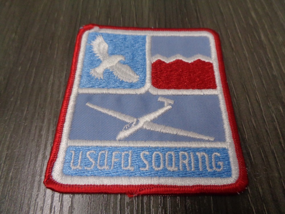 Original 1970s/1980s US Air Force Academy Soaring Patch (Square)