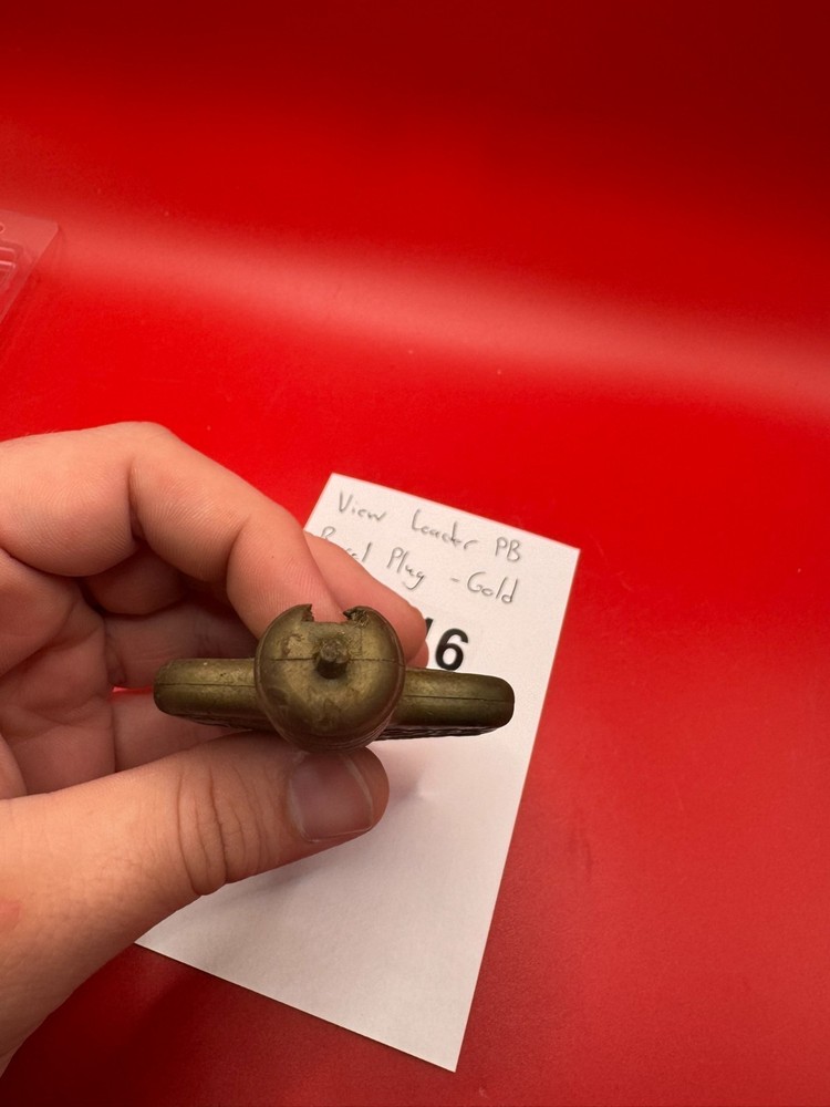 View Loader PB Paintball Barrel Plug-Gold