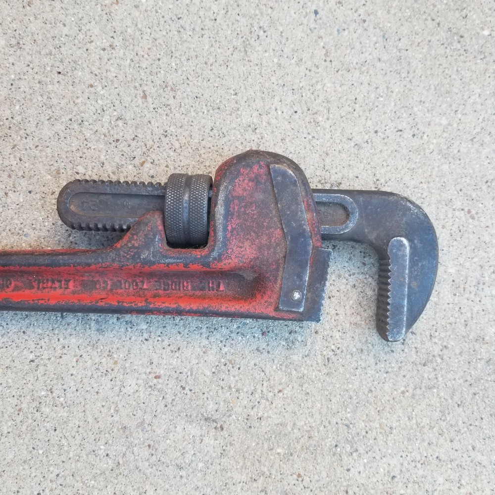 Ridgid Tools 24" Heavy Duty Adjustable Pipe Wrench, Plumbing, Pipe Fitting