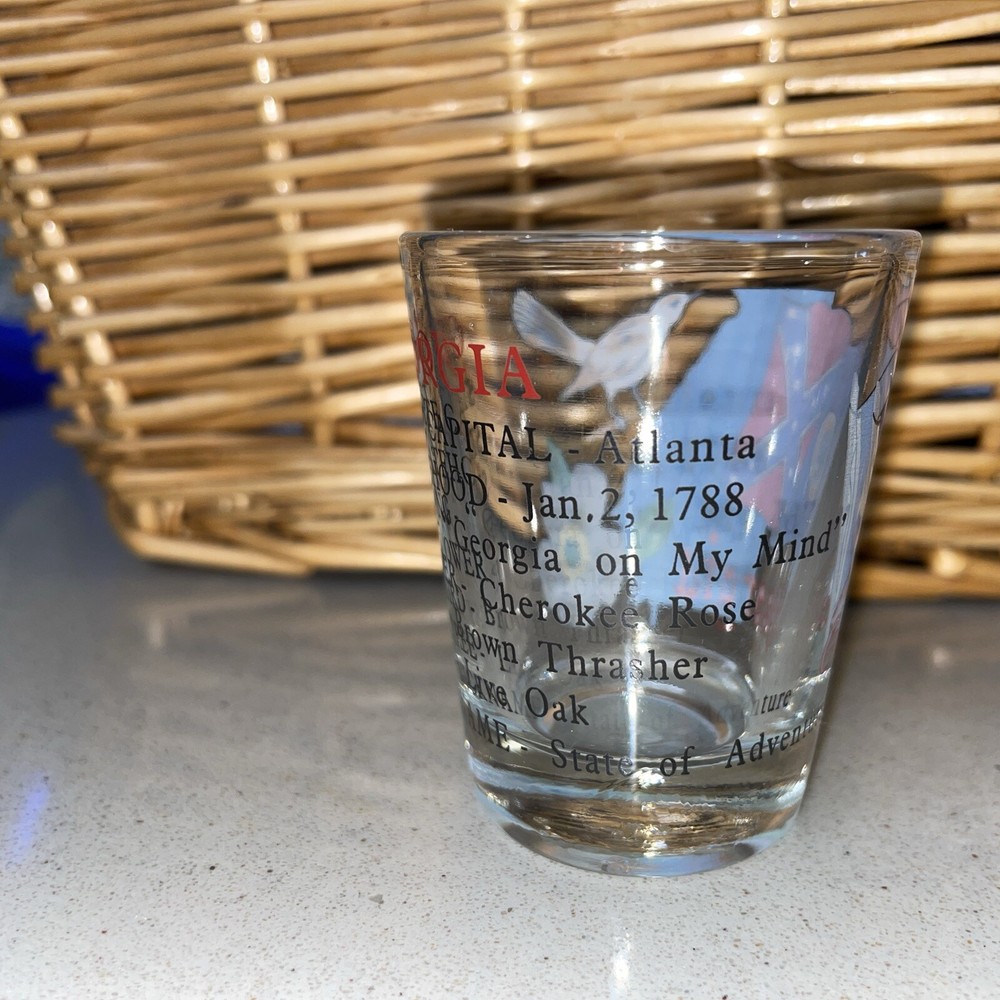 GEORGIA STATE SHOT GLASS