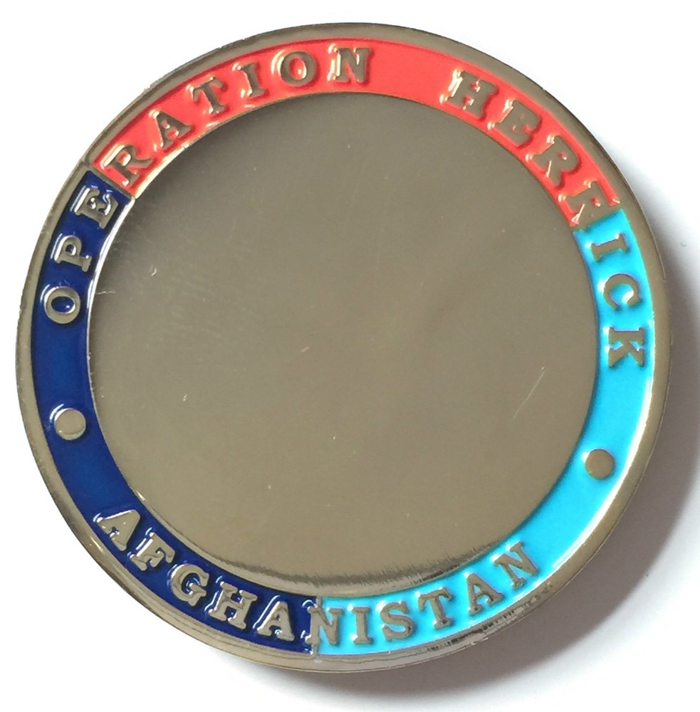 Operation Herrick Afghanistan Collectable Solid Coin *Once Only Special Offer*