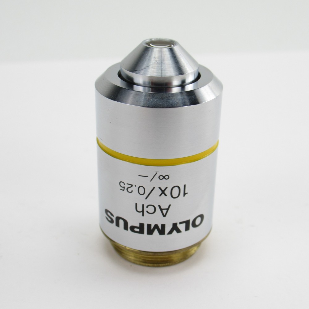 OLYMPUS ACH 10X/0.25 INFINITY CORRECTED MICROSCOPE OBJECTIVE FOR BX/CX SERIES