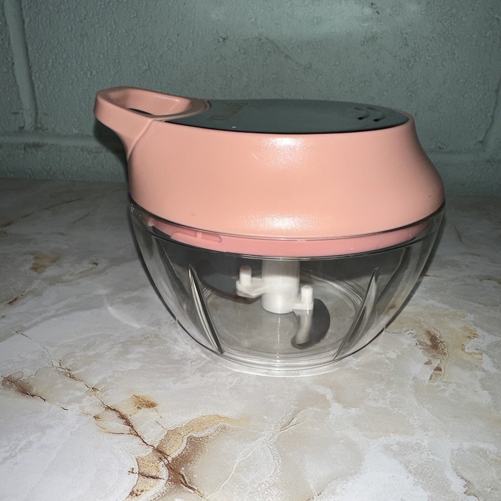 Kitchen HQ Pink Mini Chopper With Box