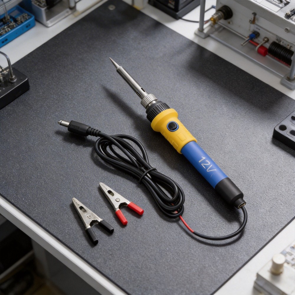 With Car Clip Electrical Soldering Iron 40W Ceramic Heating Core Compact