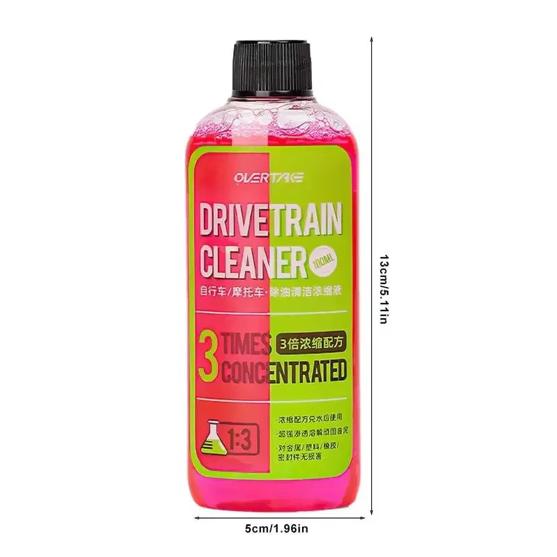 100Ml Bike Drivetrain Cleaner Bicycle Chain Cleaning Maintenance Liquid Degrease