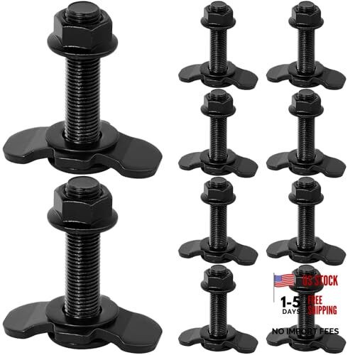 L Track Threaded Stud Fittings L-Track Threaded Double Stud Lug Fitting 1.8"