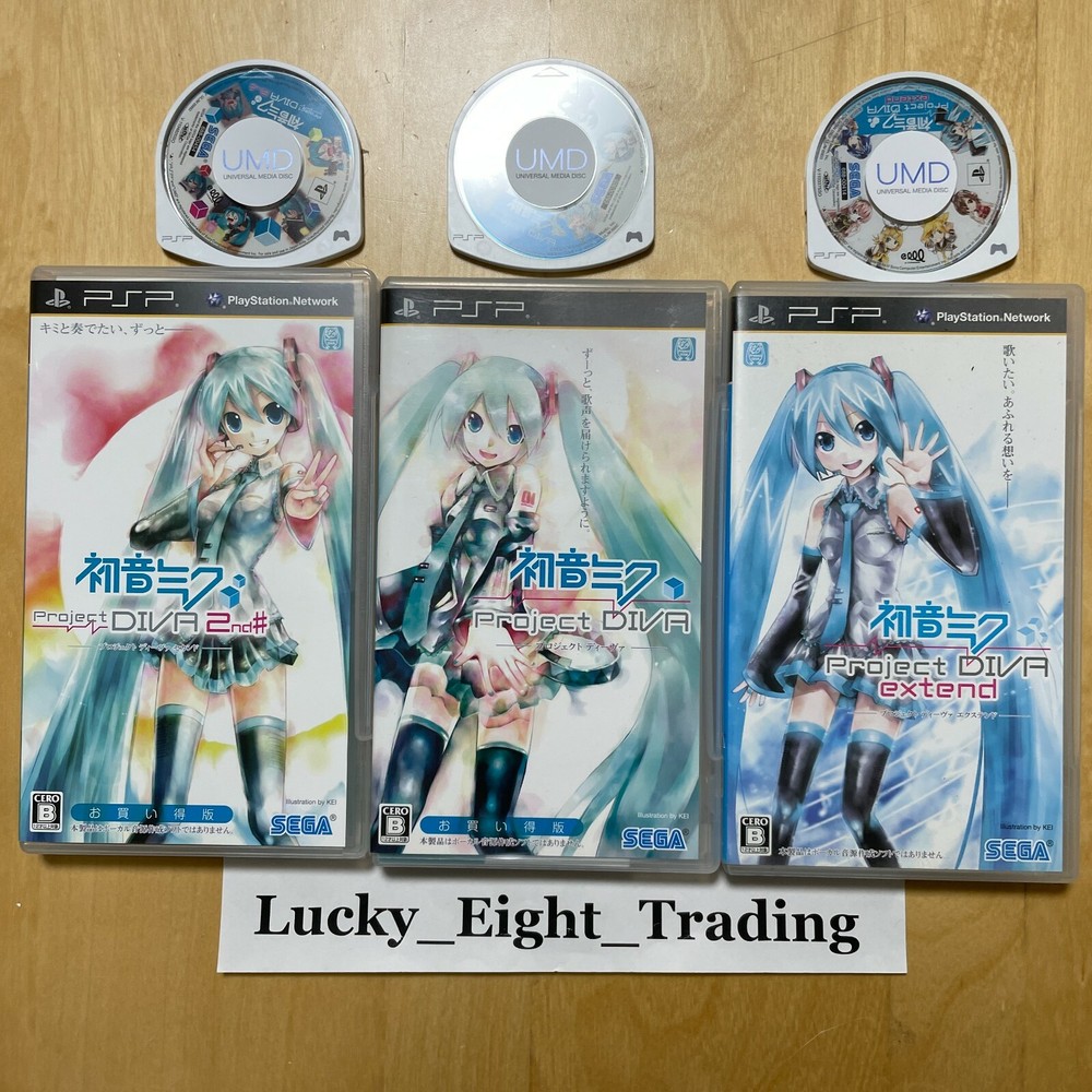 PSP Hatsune Miku Project Diva Diva 2nd Extend SET [A]