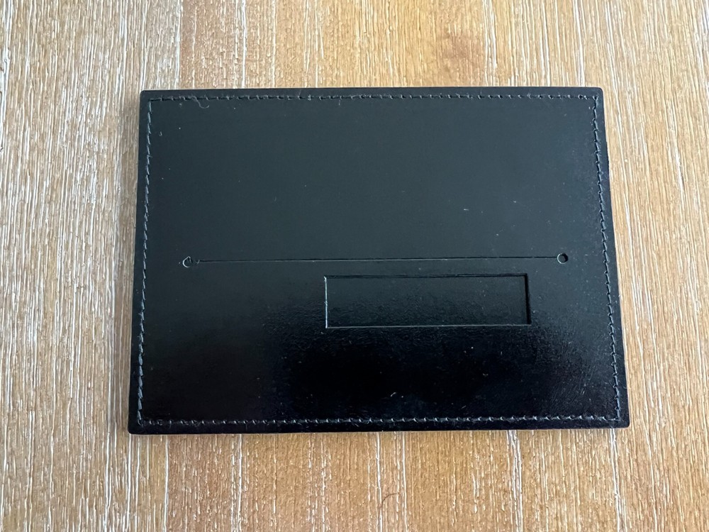 NEW TUDOR LEATHER CARD HOLDER