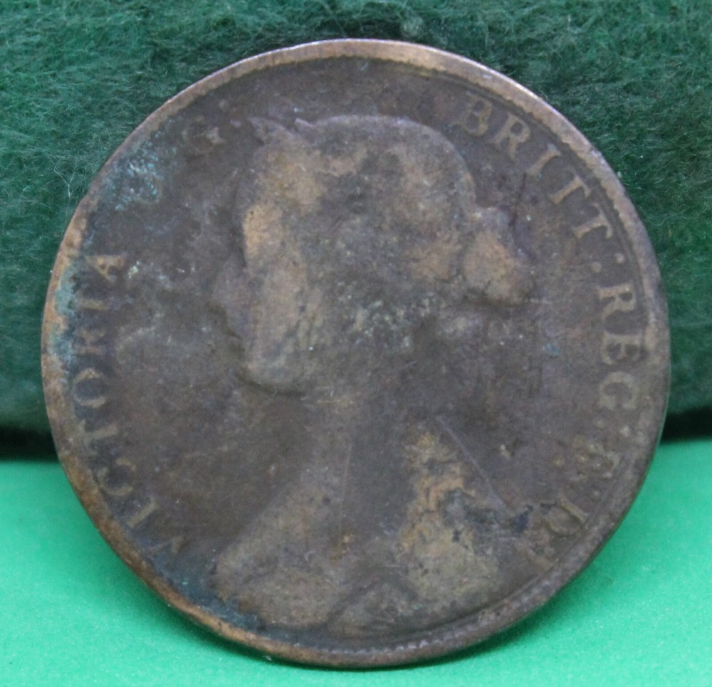 1862 Great Britain half penny (#2)