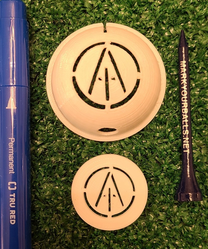 Custom Golf Ball Markers & Stencils