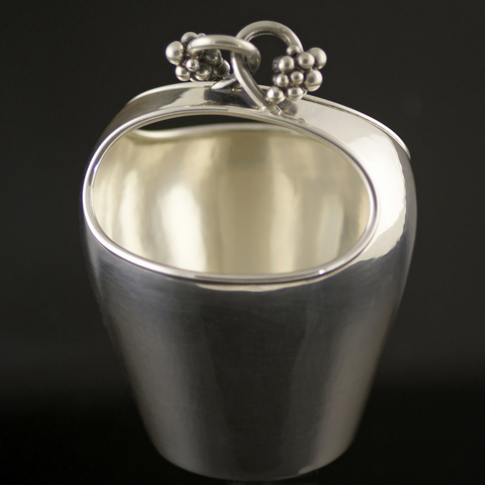 Danish Silver Bowl w/ Handle - Holger Rasmussen