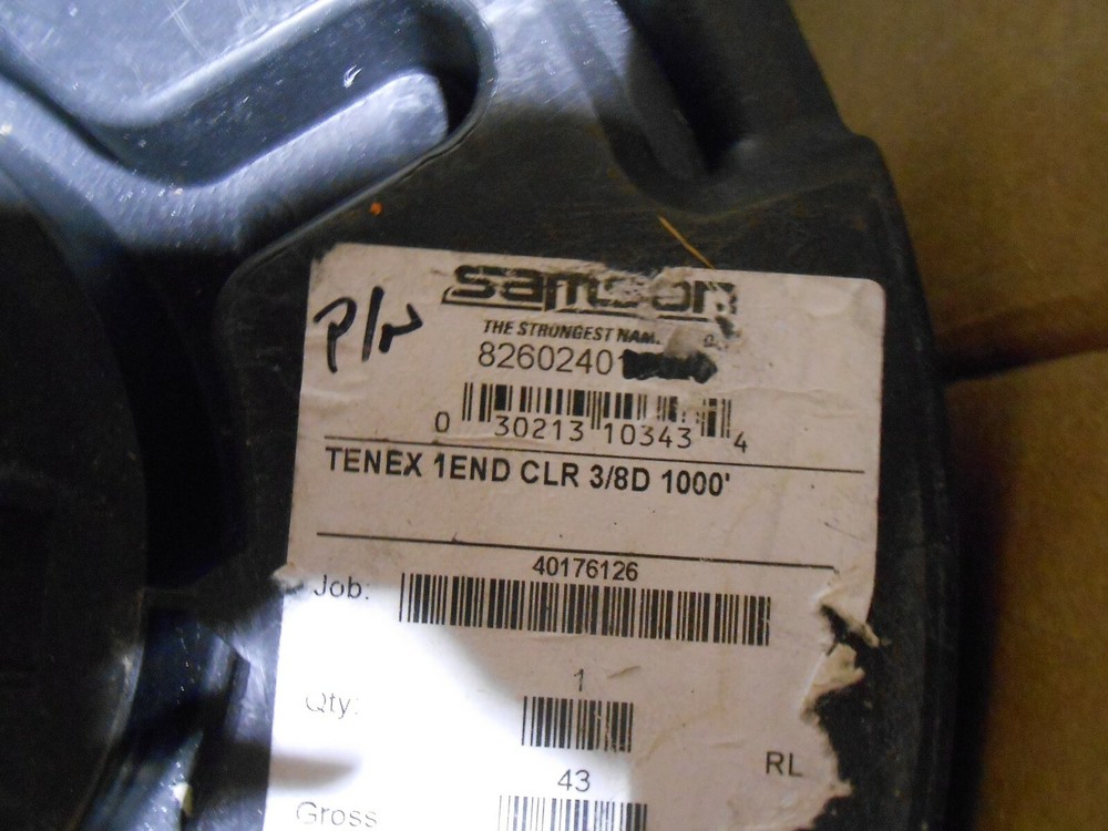 SAMSON TENEX 1END CLR 3/8D 1000' ROPE