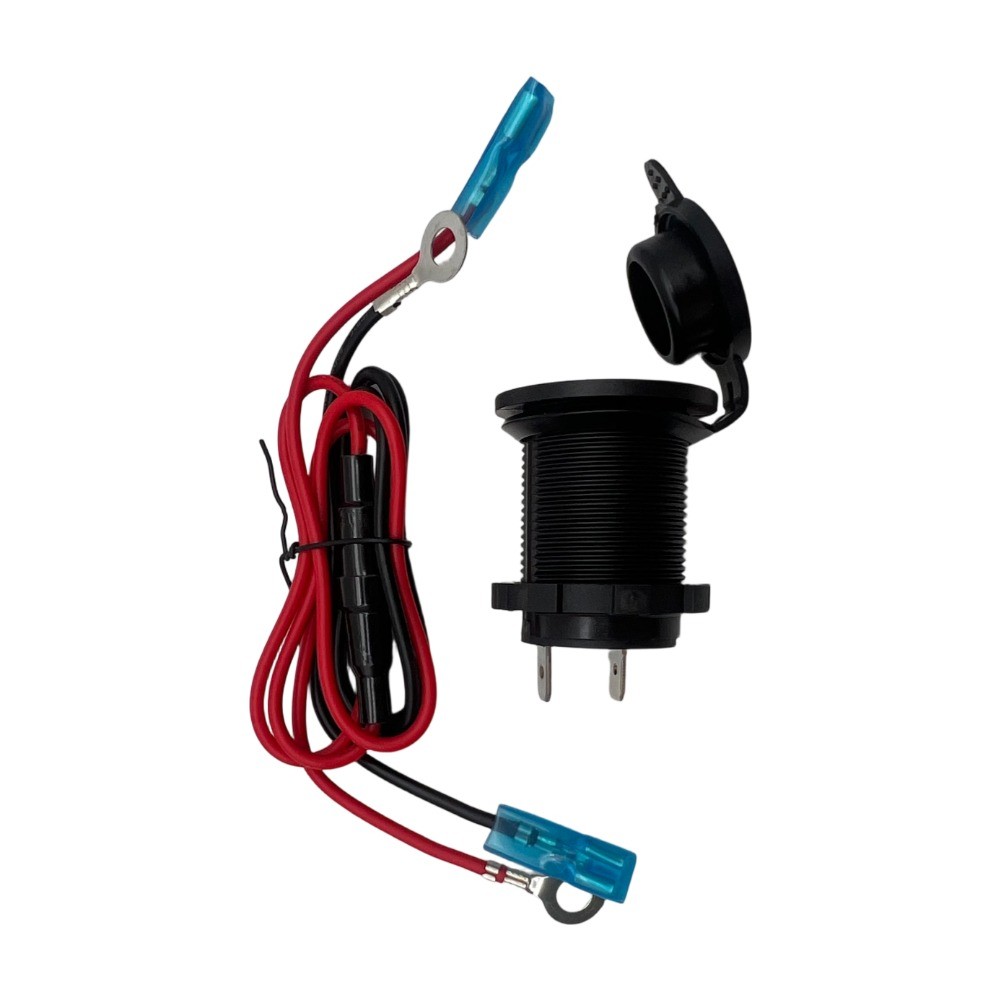 12V Cigarette Lighter Socket Power Outlet Socket Receptacle Car Motorcycle ATV