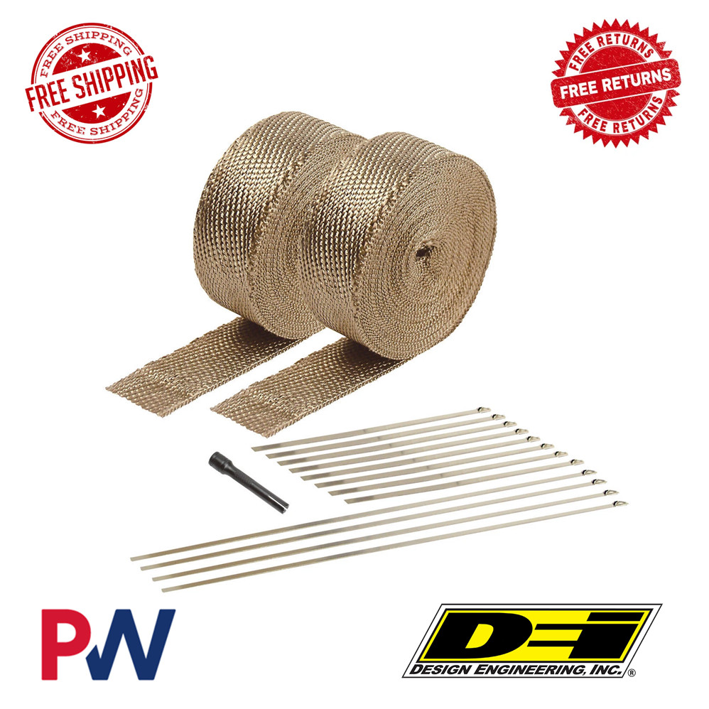 DEI Design Engineering Titanium Exhaust & Pipe Wrap Kit (Clamshell) 10095