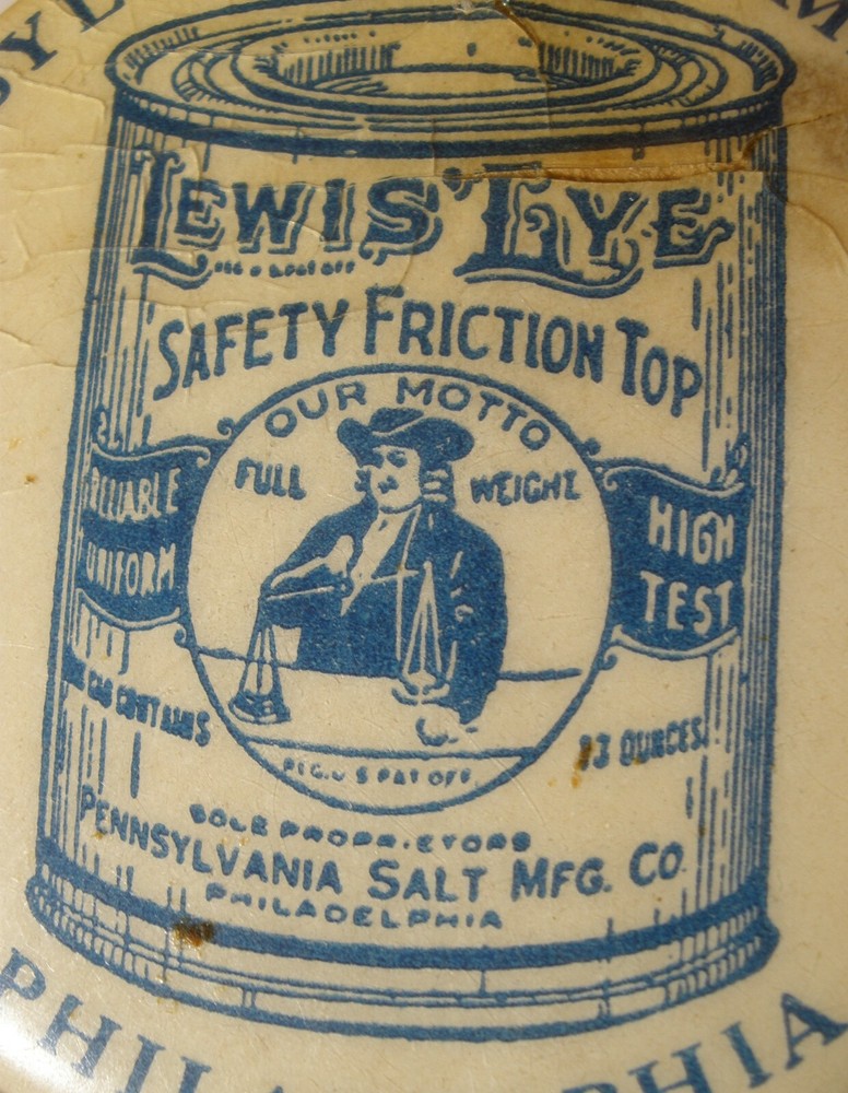 Advertising Tape Measure for Lewis’ Lye