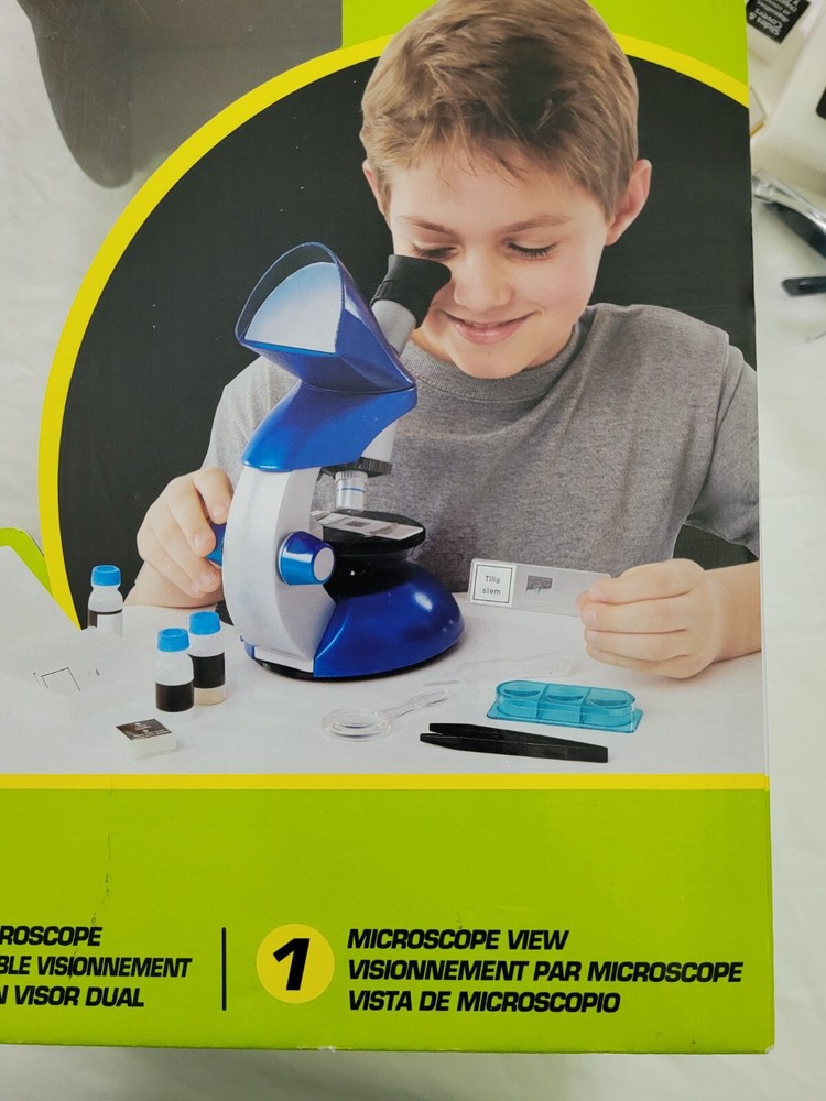 Edu-Science Student MICROSCOPE M640X / STEM Blue Science Tools
