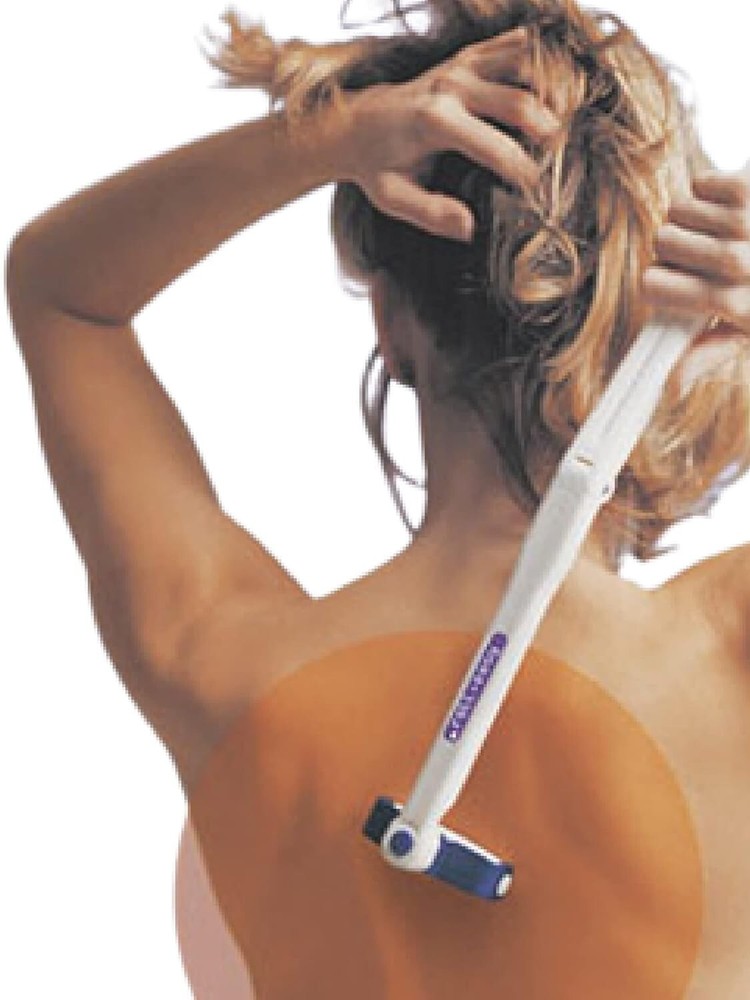 Effortless Lotion Application: Roll Easy with Pivoting Handle & Two Rollers