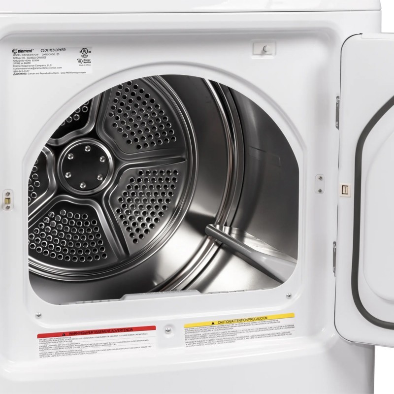 Element 3.7 cu. ft. Top Load Washer & 6.7 cu. ft. Electric Dryer Combo Set