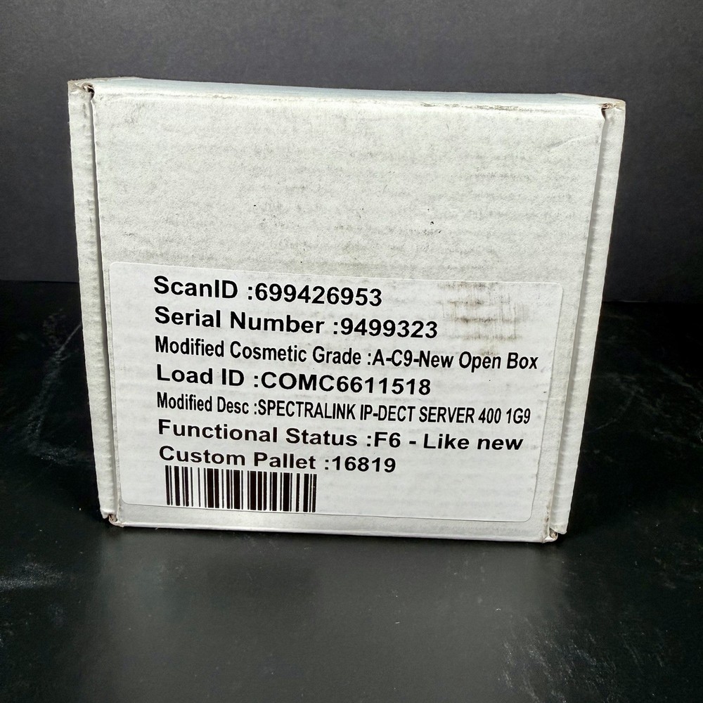 Spectralink k005 IP-DECT Server 400 Scalable DECT Solution 02344501 - New OB