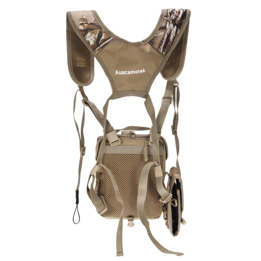 AUSCAMOTEK Binoculars Harness with Rangefinder Case