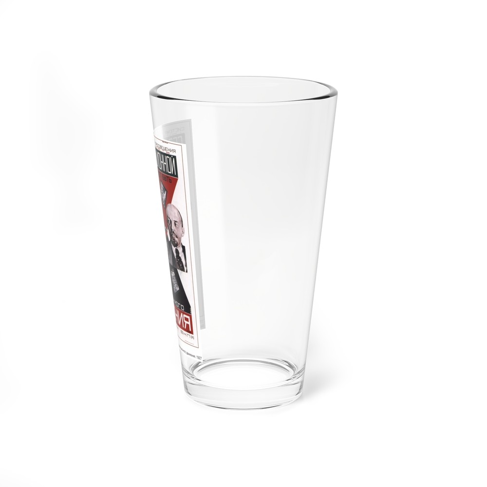 Soviet Era Poster 123 - Pint Glass 16oz