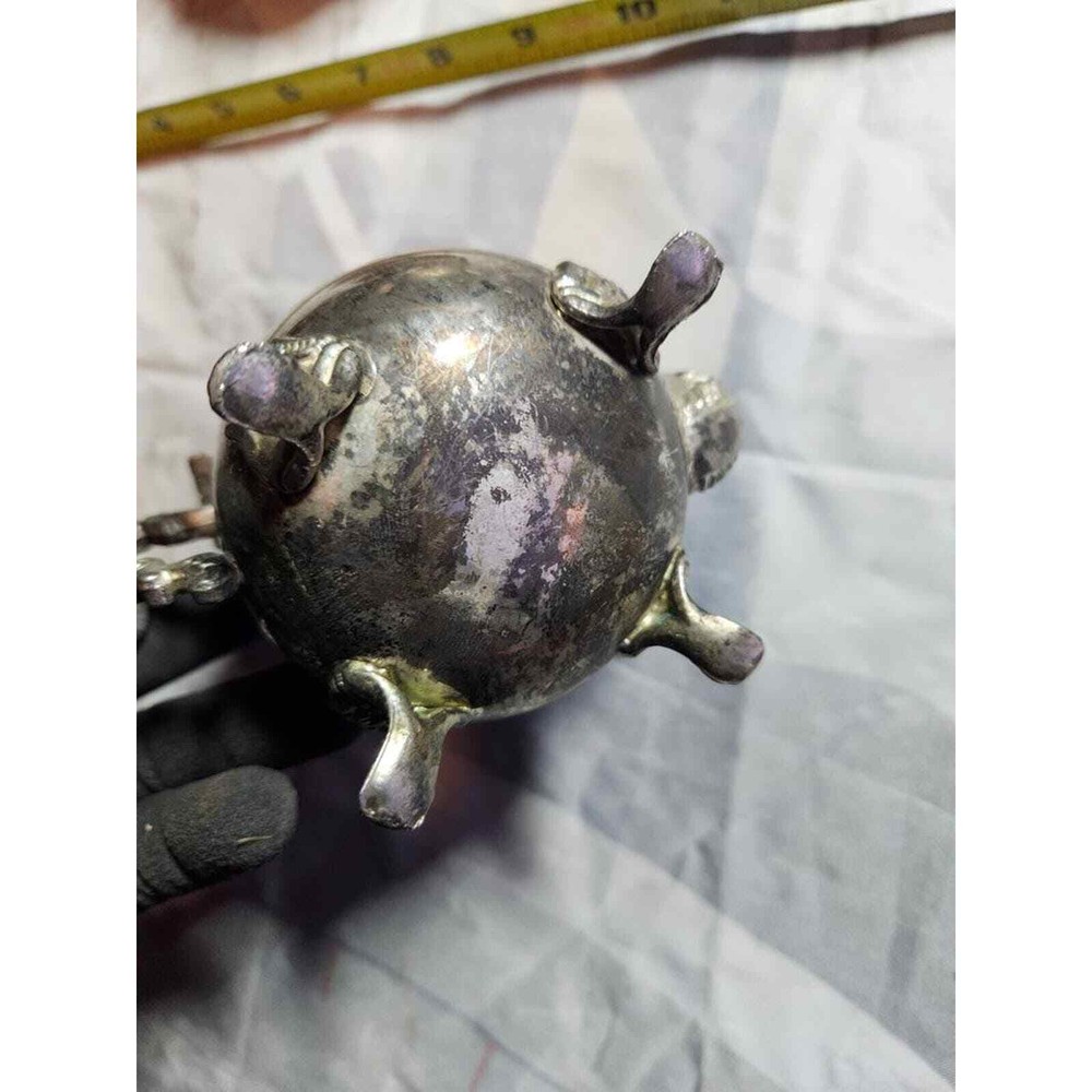 Vintage silver plated coffee pot