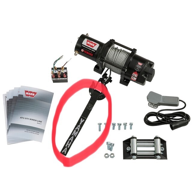 YAMAHA ATV WINCH CABLE LINE SLIP HOOK PULL STRAP