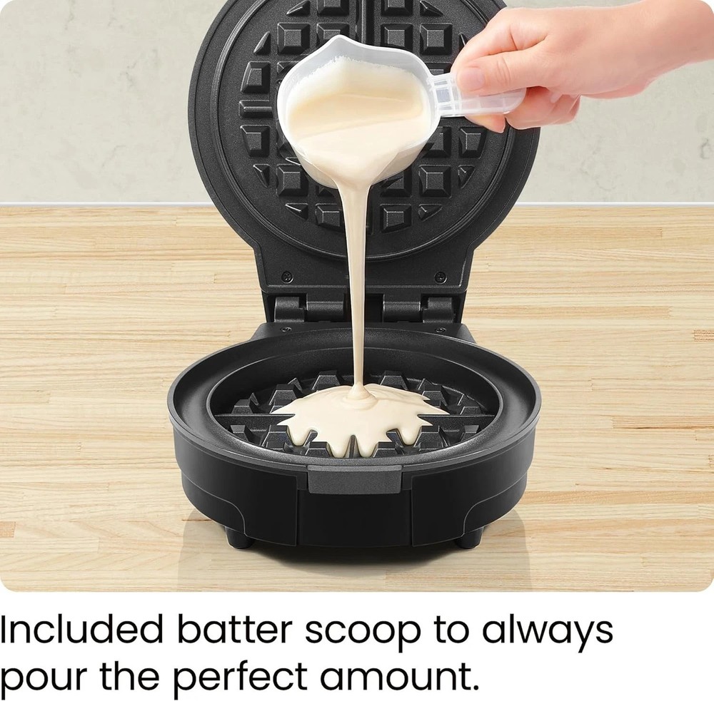 Mess-Free Belgian Waffle Maker: Nonstick Plates & Programmable Settings Included