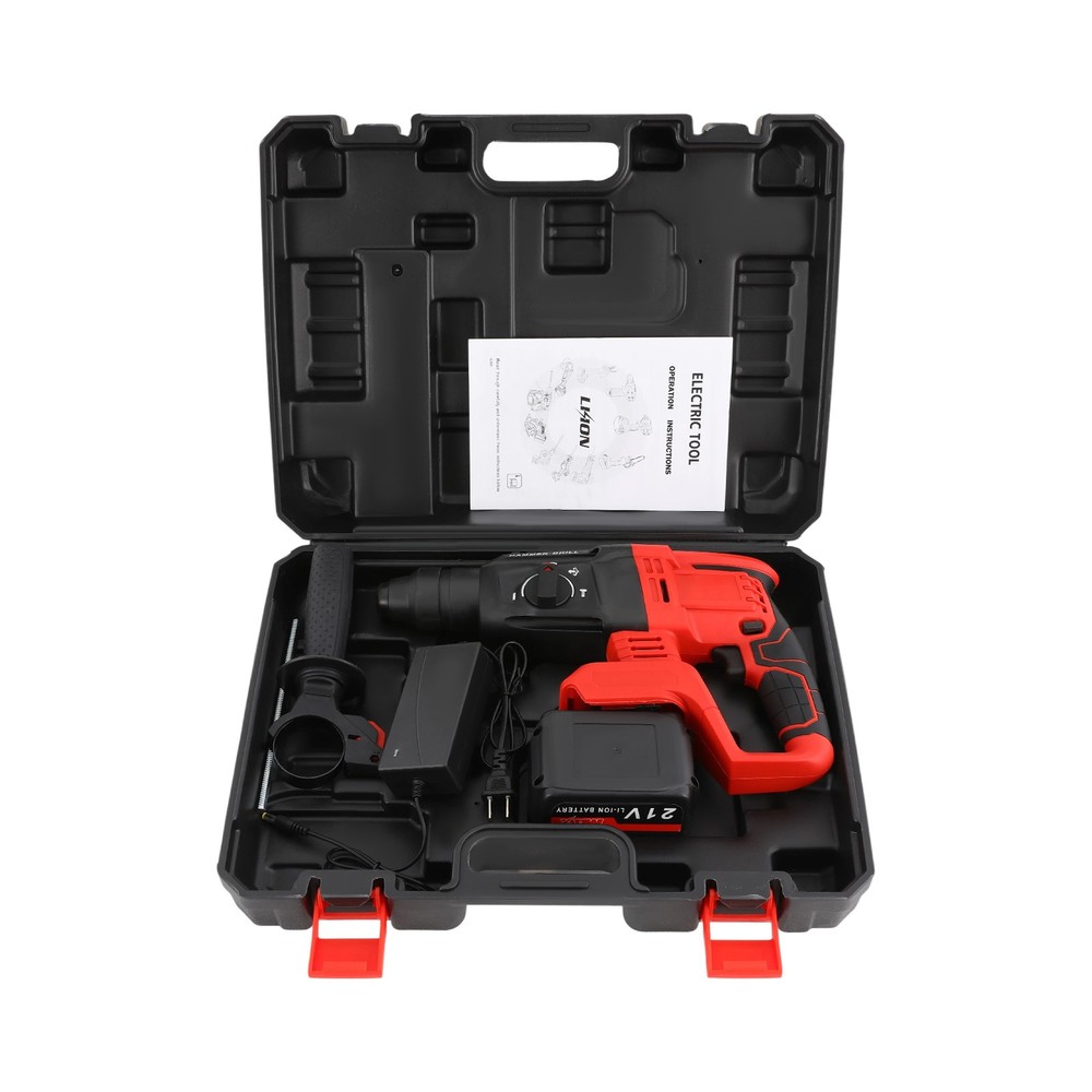 Hammer Drill Battery-powered Hammer Drill Modern Hammer Drill With 4 Modes