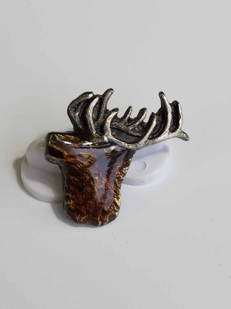 Deer Or Elk Lapel Pin Small Size