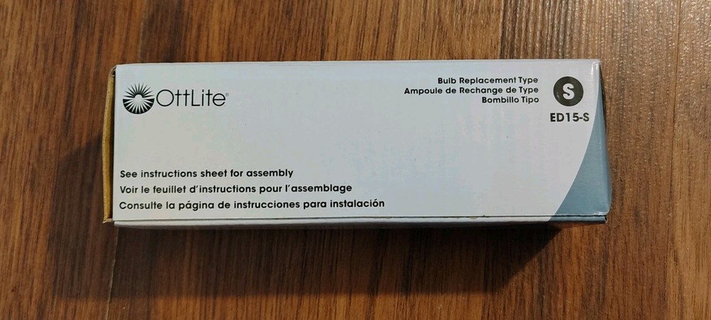 OttLite Replacement Edison Bulb 15w 900lm ED15-S