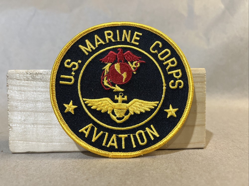 USMC Marine Corps Aviation Iron on Patch