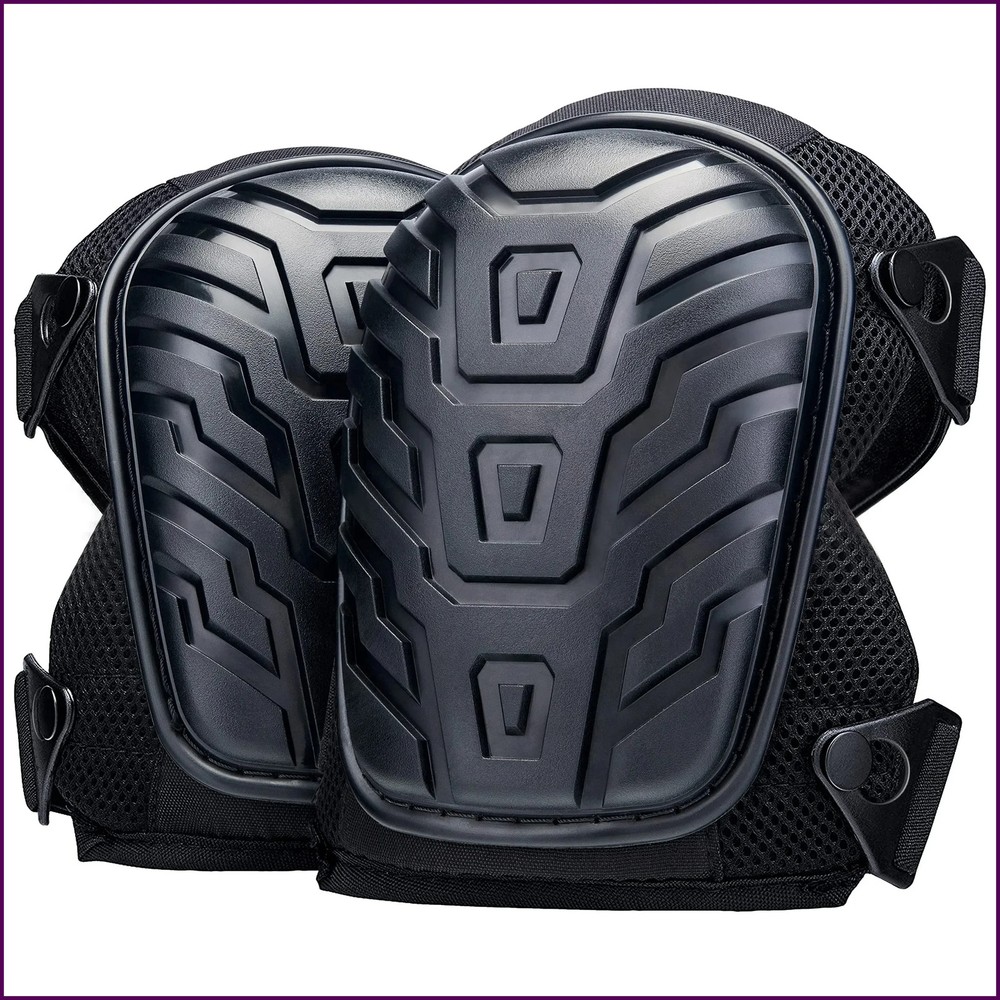 Professional Knee Pads for Work; Gardening & Construction Double Straps