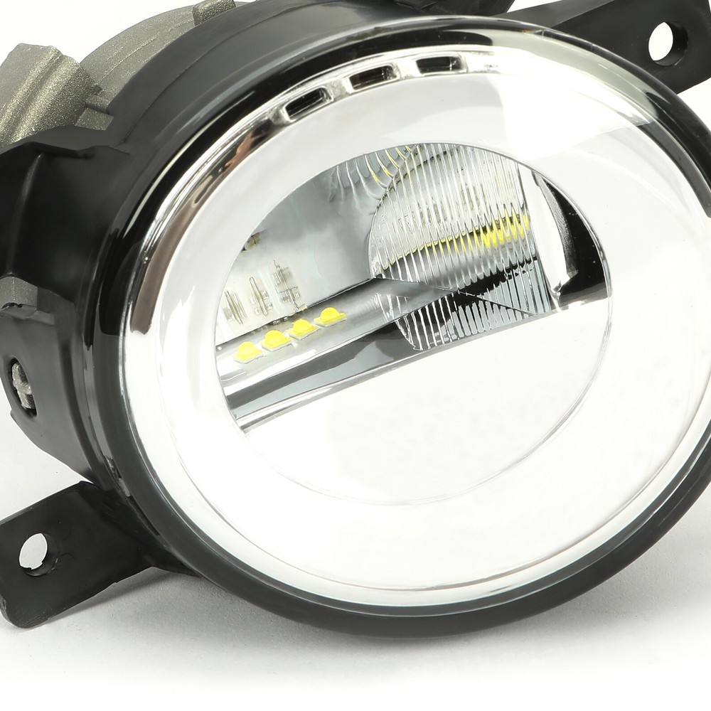 Front Bumper LED Fog Light Lamp LH & RH Pair for 14-20 Infiniti Q50 QX60 QX80