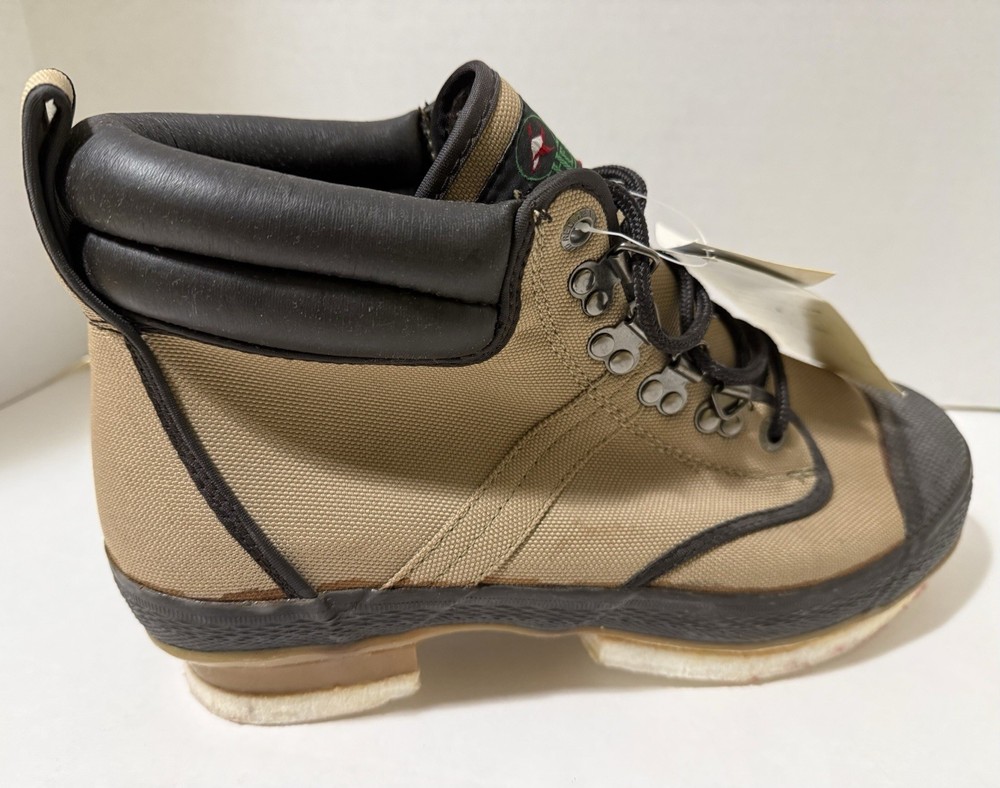 REDHEAD CANVAS WADING BOOT STYLE: 20F-TAN BOOTS SIZE: 10