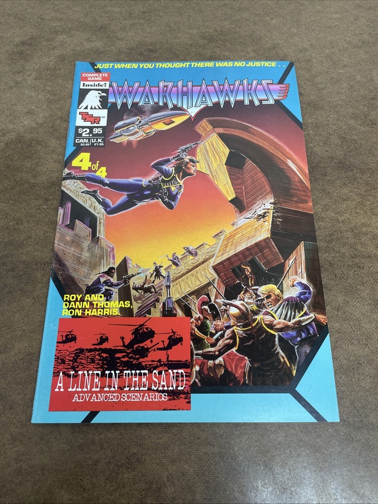 Warhawks Comics Module #4 (1990 TSR) - VF+