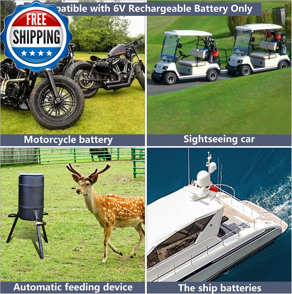 Solar Panel for Deer Feeder 6V Solar Panel Waterproof Small Solar Battery...
