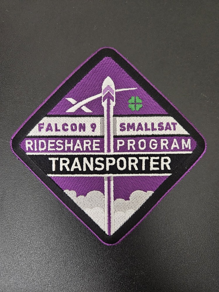 SpaceX Transporter Employee Mission Patch