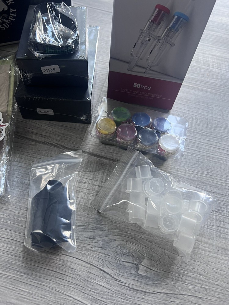 Complete Tattoo Kit/ Brand new/Red