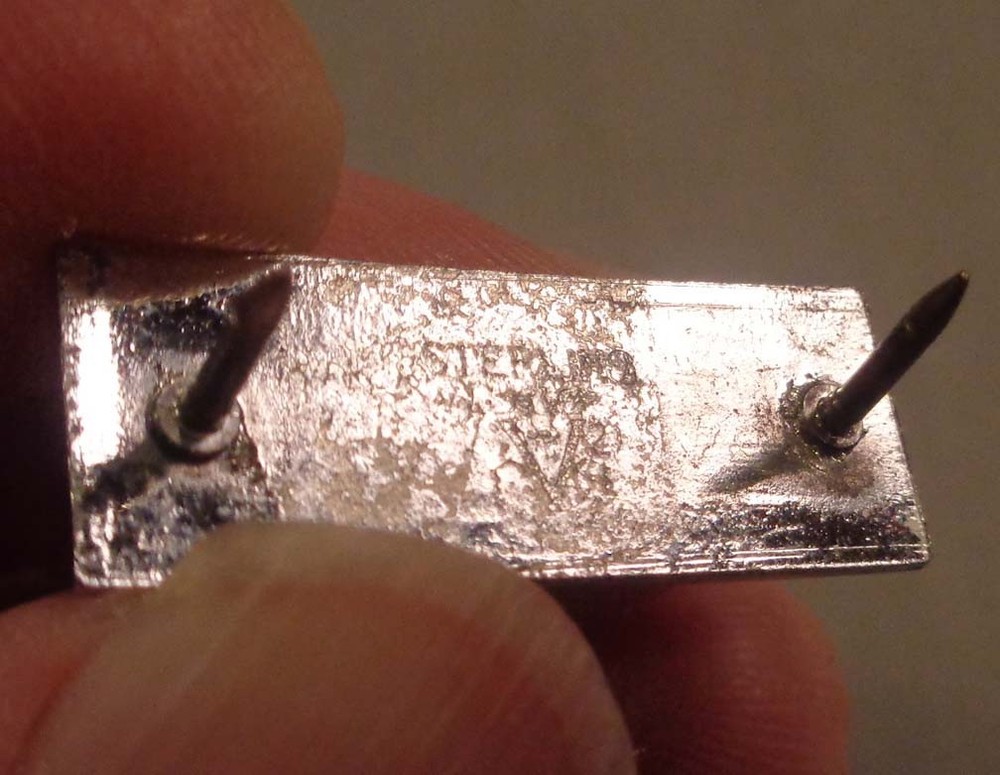 Vintage 1st Lieutenant Bars Matched Pair Sterling Silver