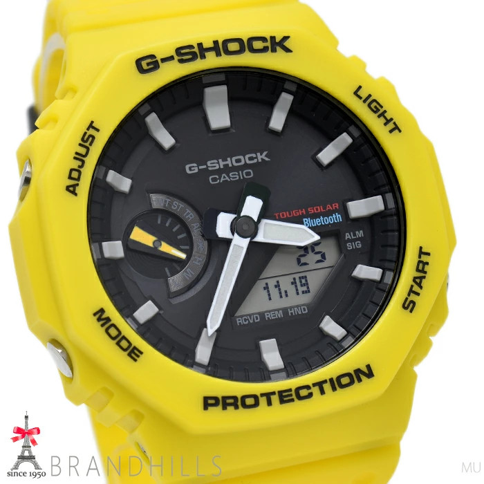 Casio G SHOCK Analog Digital 2100 Series Solar Bluetooth Smartphone Link Rubber