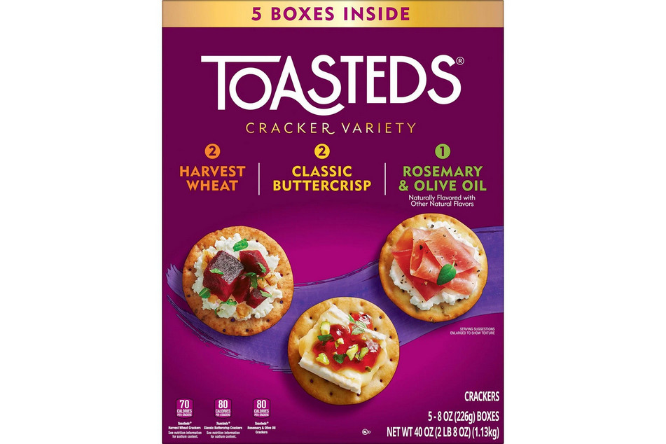 Kellogg s Toasteds Crackers Variety Pack (40 oz.)