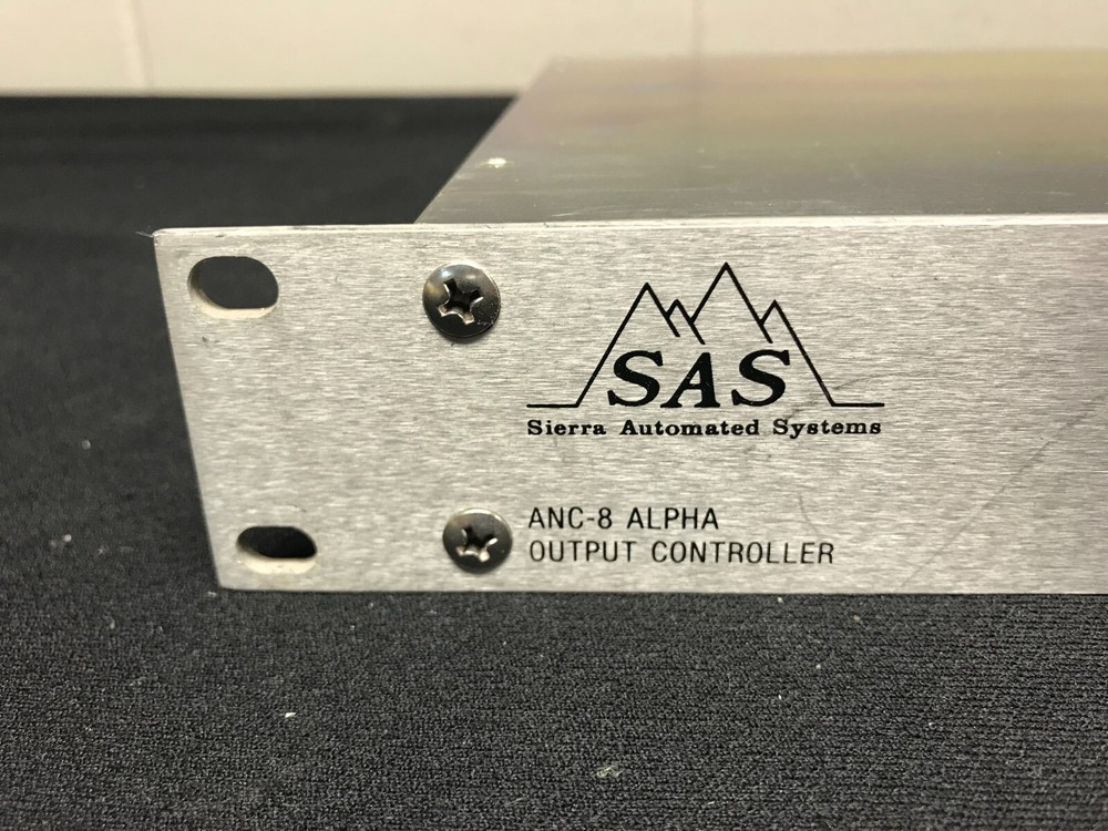 Sierra Automated Systems ANC-8 SAS ANC8 Alpha Output Controller Control Panel