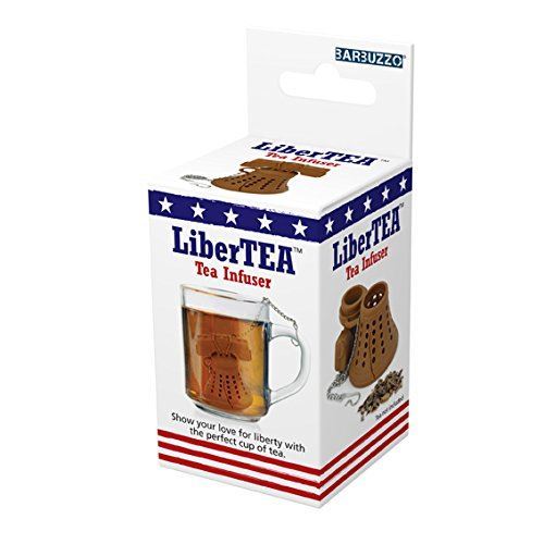 LiberTEA Tea Infuser Liberty Bell Shaped Loose Leaf By Barbuzzo