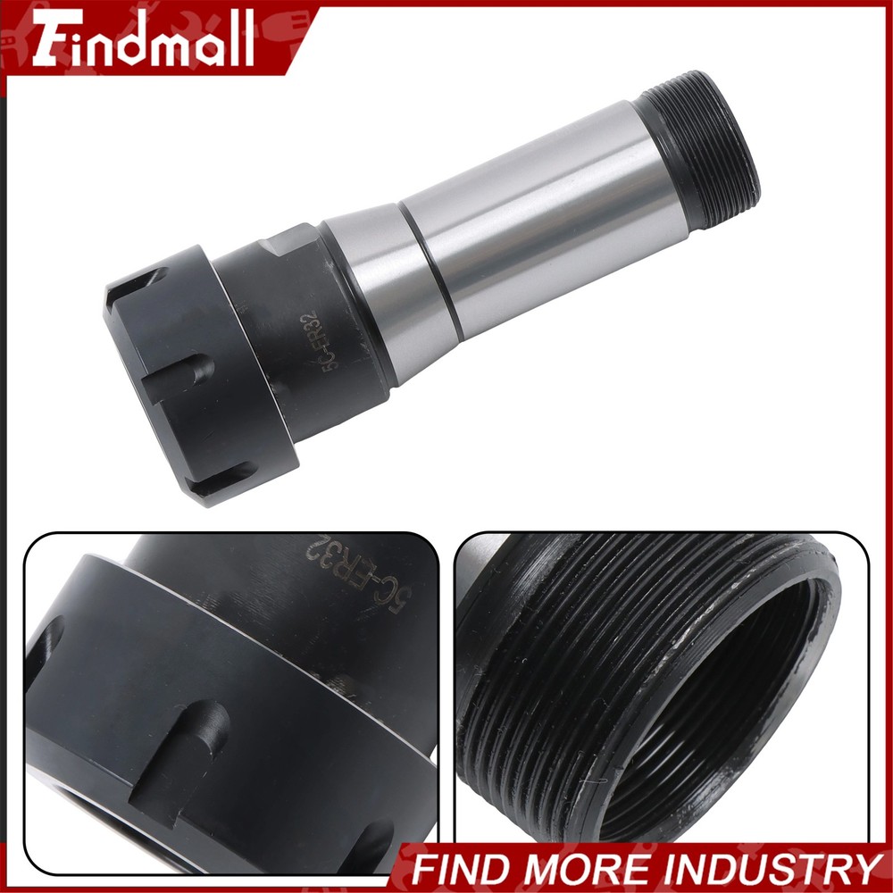 Findmall 5C-ER32 Spring Collet Chuck Holder Precision Adapter for Lathe Work