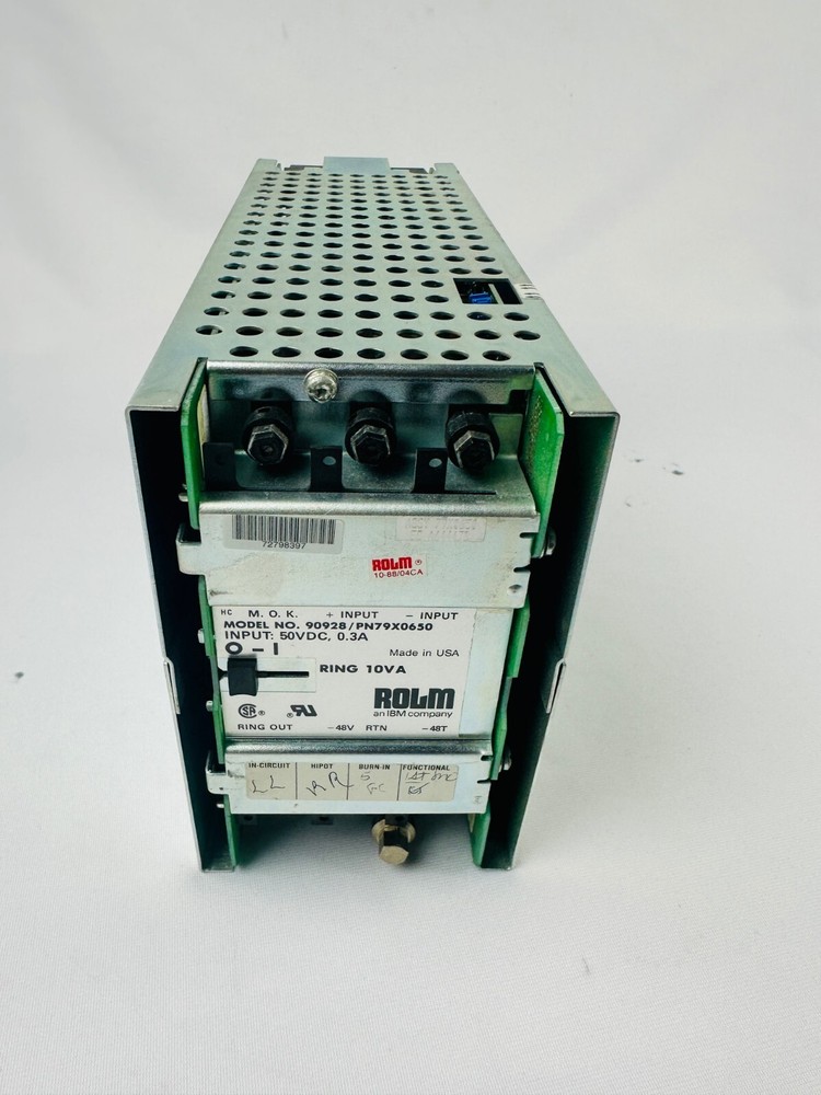 Rolm 90928/PN79X0650 Power Supply Module