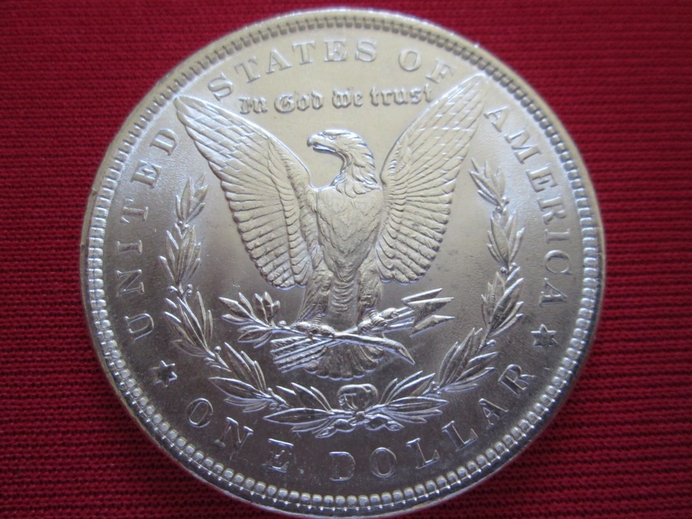 1890-P Morgan Silver Dollar!